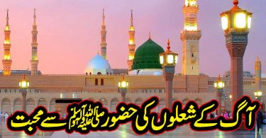 حضو رﷺ سے محبت