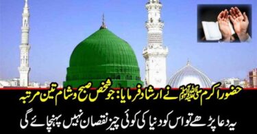 حضور اکرم ﷺ