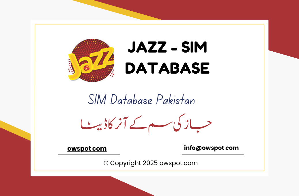 Jazz - SIM Database
